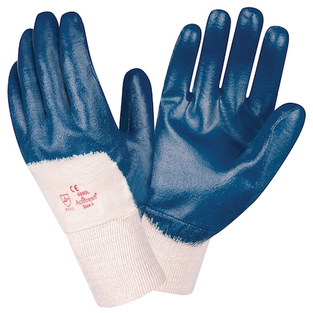 Cordova Supported, Brawler II, Nitrile, Smooth, Interlock Gloves, L, 12PK 6980L